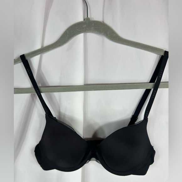 DKNY litewear push up black bra size 32B - Picture 4 of 6